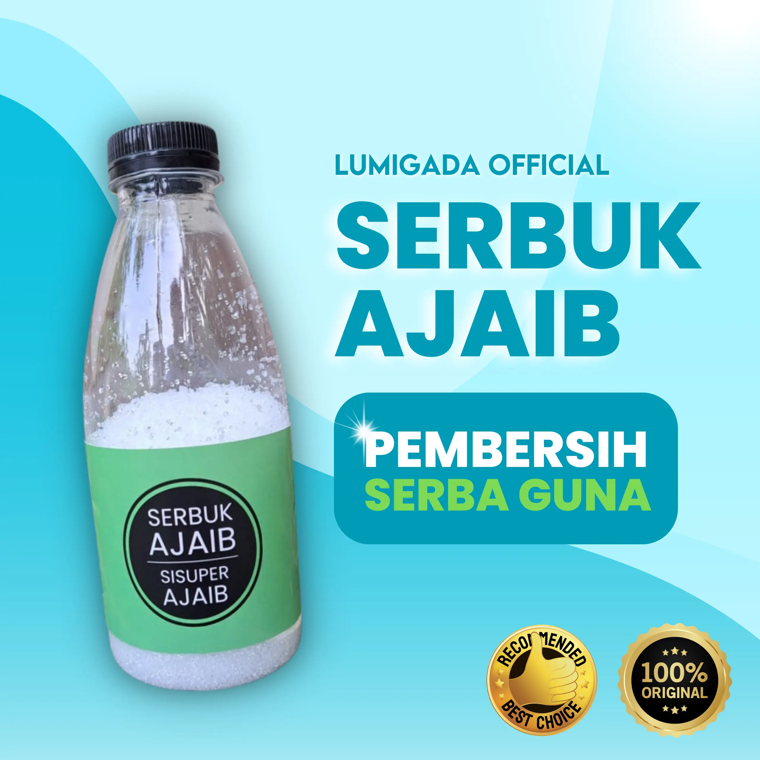 SERBUK AJAIB Pembersih Serbaguna/Pembersih Kamar Mandi/Pembersih Keramik