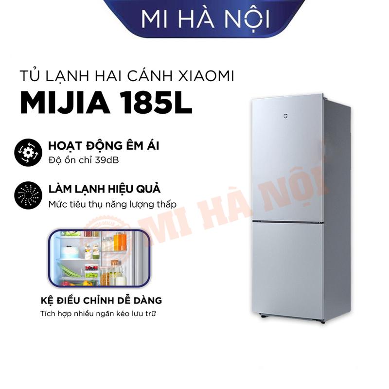 Tủ lạnh hai cánh Xiaomi Mijia 185L – tự động bù nhiệt độ, tiết kiệm điện