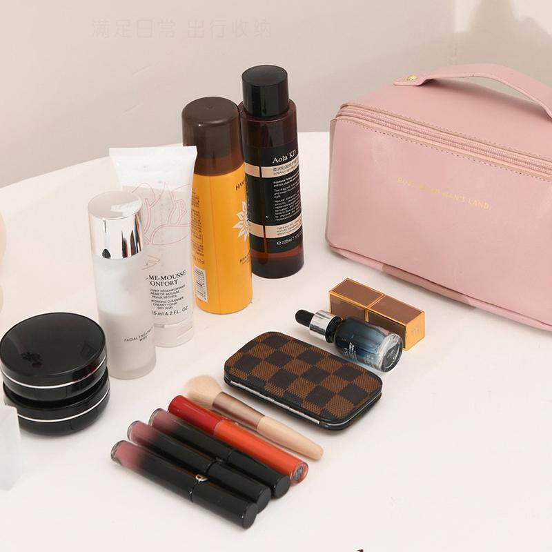 Product Introduction of 【พร้อมส่ง】ที่เก็บเครื่องสำอางหนัง กระเป๋าใส่อุปกรณ์อาบน้ำหญิง กระเป๋าเครื่องสำอางผู้หญิง 20