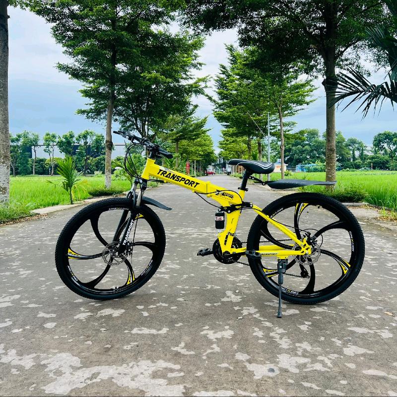  Xe đạp gấp TRANSPOT GẤP GỌN  26 icnh dành cho người lớn 21 tốc độ Gắn Xe Đạp Sports 