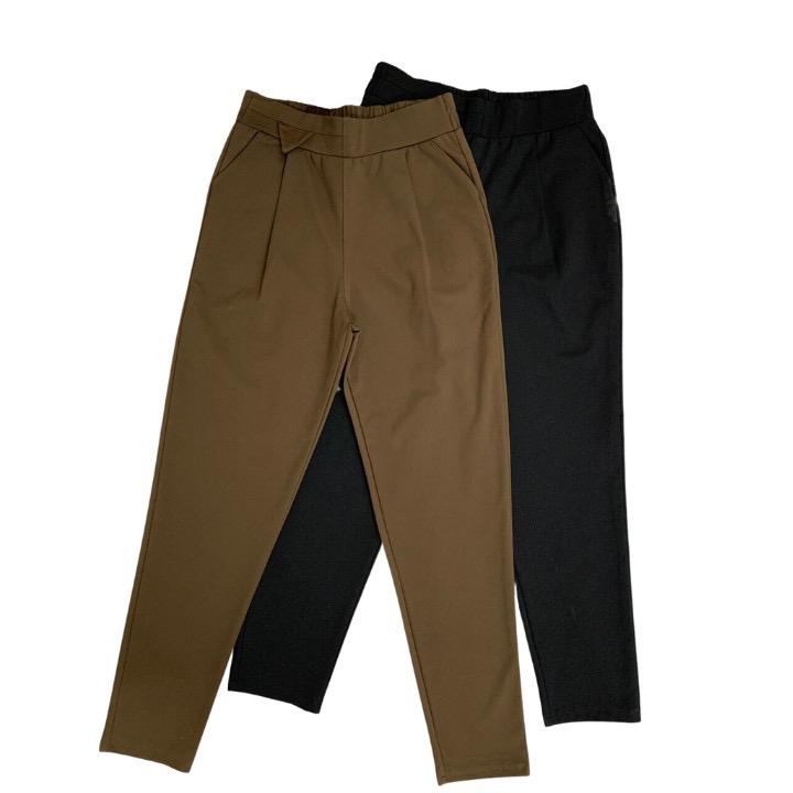 Quần Baggy Nữ, Quần Baggy nữ BIGSIZE, Quần Baggy Logo Chữ M, Quần vải Umi co giãn thời trang công sở