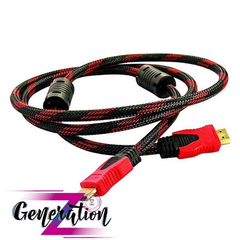 Dây Cáp HDMI to HDMI bọc lưới FULL HD dài 1.5M 3M 5M 10M 15M