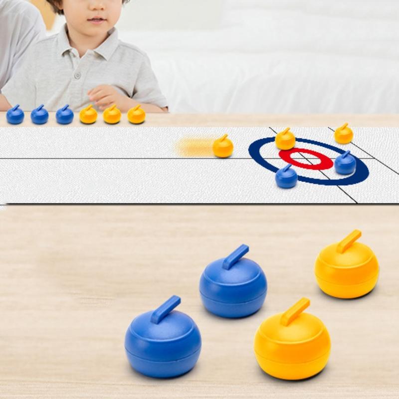 Lotvic Tabletop Game For Family Party, Tabletop Football Board Games, Tabletop Curling Game, Multifunction Table Shuffleboards, Family Indoor - View #7