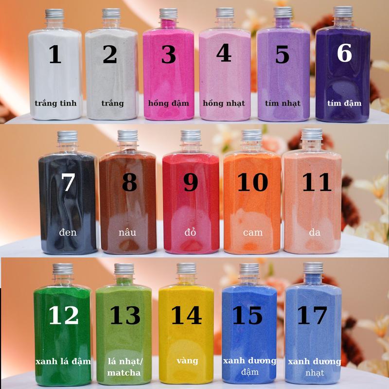 Chai Cát Màu Rót Cát Ngày Cưới - Dailyme.mint