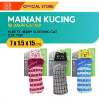 Gambar M-Pets Herby Sleeping Cat Catnip Toy / Boneka Mainan Kucing Tidur dari M-Pets Volk Pets Indonesia Kota Tangerang 1 Tokopedia