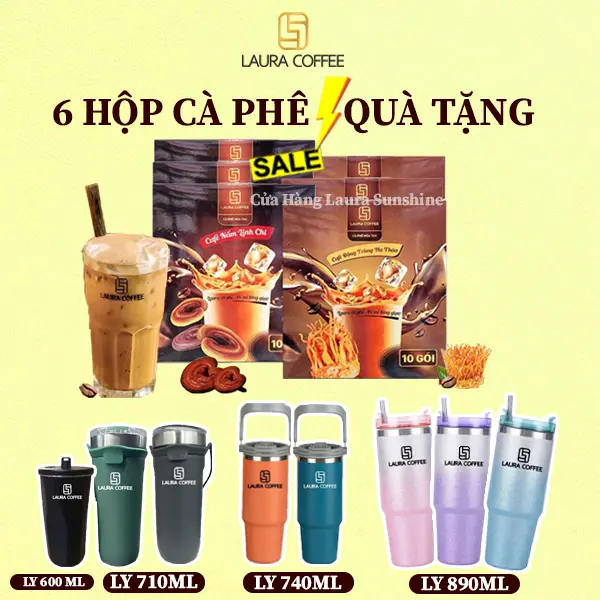 [QUÀ TẶNG] 6 Hộp Cà Phê Laura Coffee Nhật Kim Anh