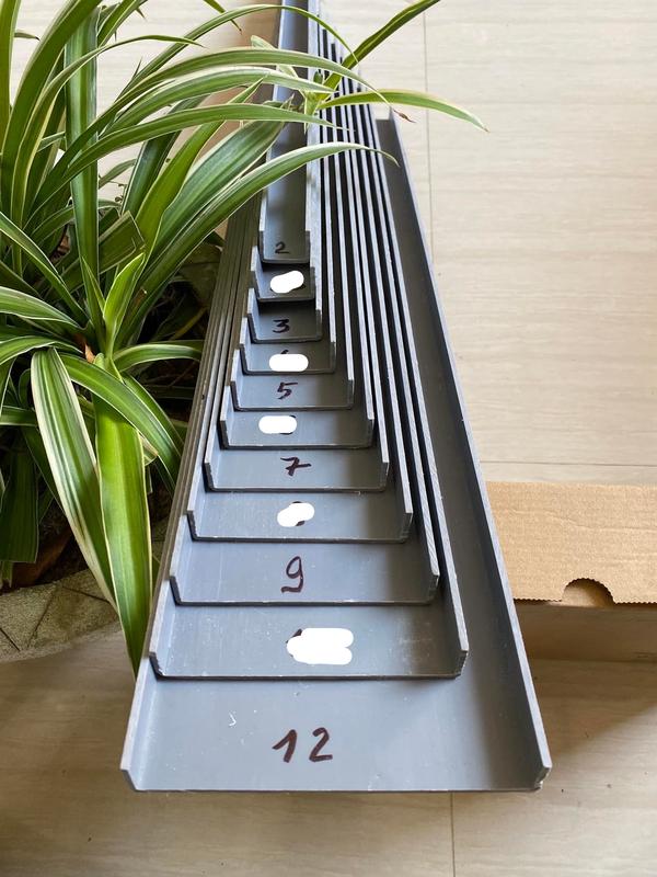 Bán lẻ bộ sản phẩm ống kéo chỉ 11 cái, sản phẩm được dập từ ống nhựa PVC siêu bền dài 58cm