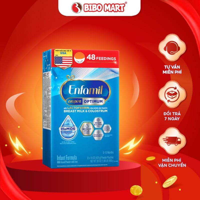 Sữa Enfamil Enspire Optimum cho bé 0-12M 850g
