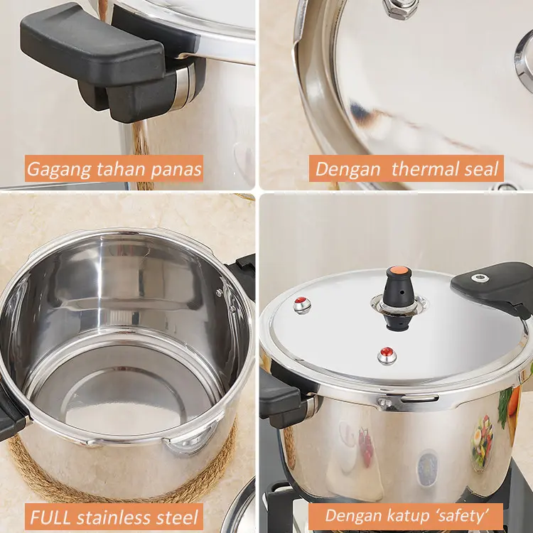 MOEGEN Presto Stainless Steel 4 Liter Pressure Cooker 4