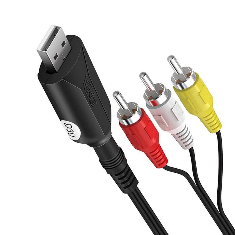 Product Introduction of VHS to DVD Converter Plug and Play High Performance Professional Video Audio Easy Cap Card USB Cable USB 2.0 Video Captures Card 1