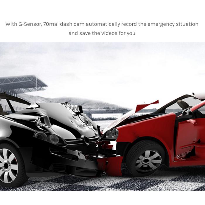 70mai Dash Cam M300 Kamera Mobil 1296P 2K 3