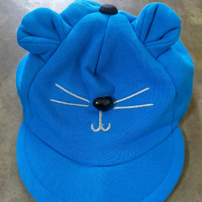 TOPI BAYI LAKI LAKI PEREMPUAN TOPI ANAK LUCU NEWBORN 0-12 BULAN Kucing 1