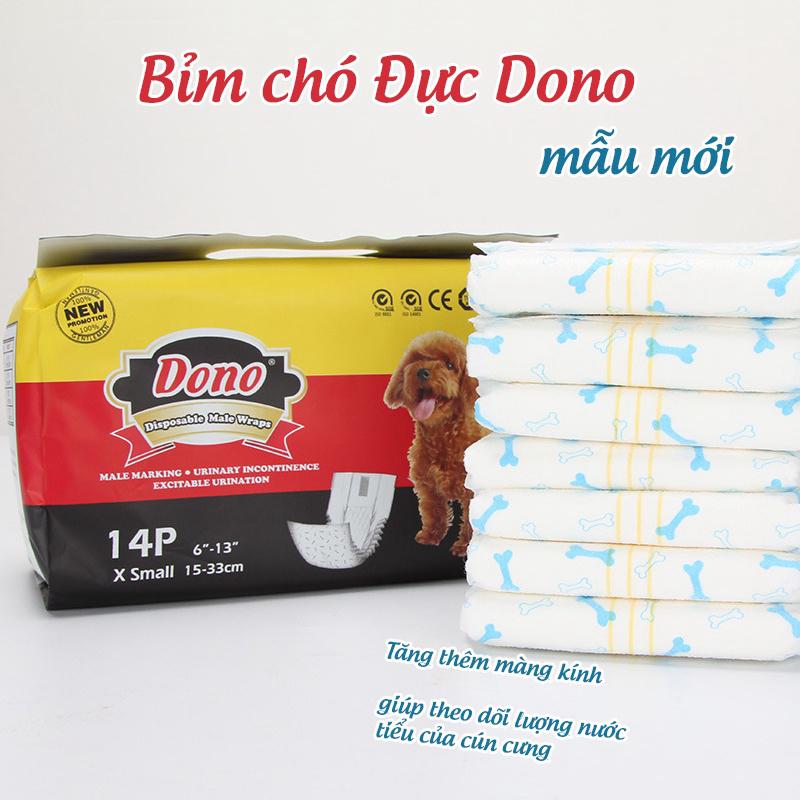 Bỉm Cho Chó Dono - Bỉm Vệ Sinh Cho Chó Đực Dono - Pi Pet Store