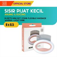 Gambar M-Pets Mini Pet Comb /  Sisir Pijat Anjing Kucing Hewan dari M-Pets Volk Pets Indonesia Kota Tangerang 5 Tokopedia