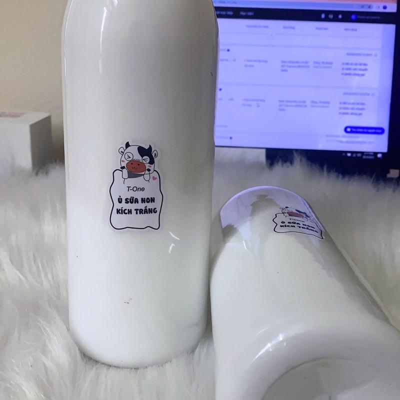 Ủ sữa non kích trắng dùng trong spa và cá nhân