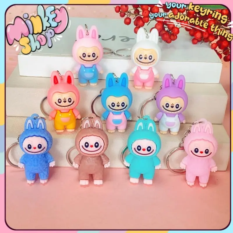 Móc khoá Labubu xu dễ thương cute móc chìa khoá hottrend giá rẻ Free Ship cute quà tặng phụ kiện balo xe máy -Minkey