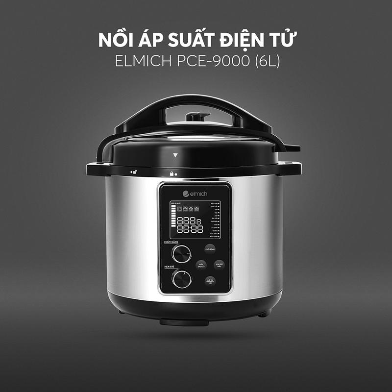 Nồi áp suất điện đa năng Elmich 6L PCE-9000 (1000w)
