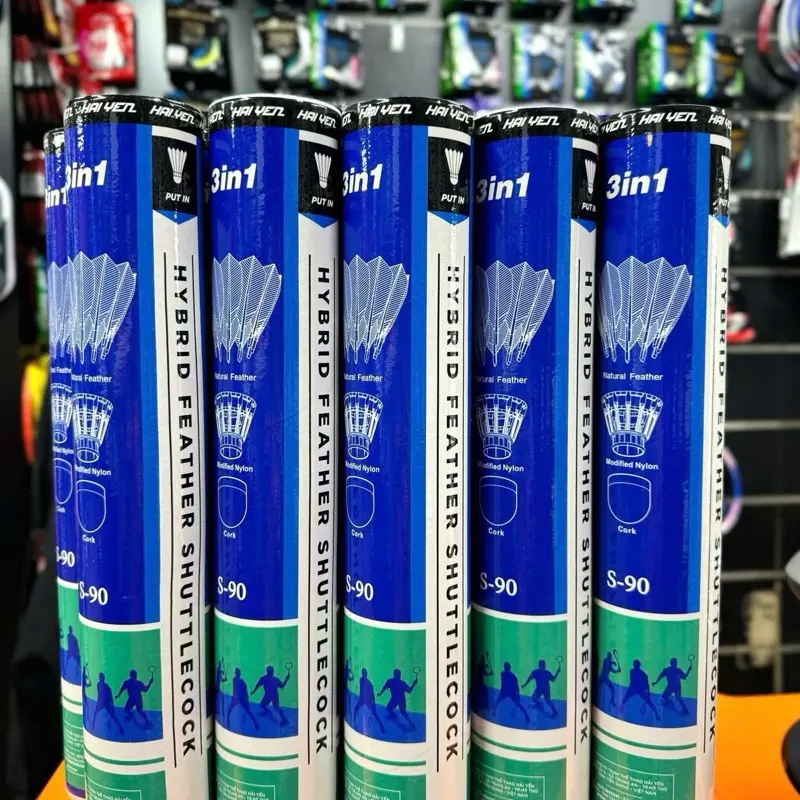 Ống 12 Quả Cầu Lông Hải Yến Chính Hãng 2