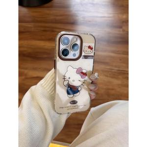 Bie Kitty Cat Compatible iPhone 16 Pro Max Phone Case New Apple 15/14 Trendy 13 Niche 11