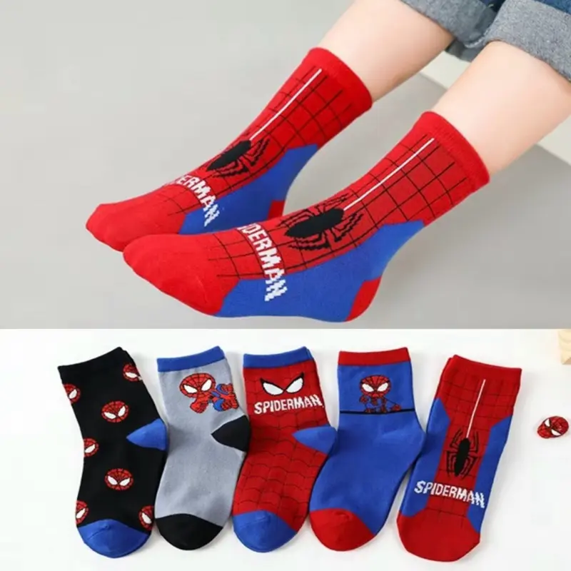 Set 10 đôi Tất Siêu Nhân cho bé Trai ( đủ size )