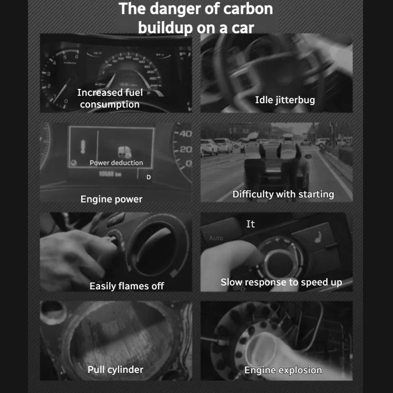 Car Fuel Care 2in1 Gasoline Additives Cleaning Oil Line