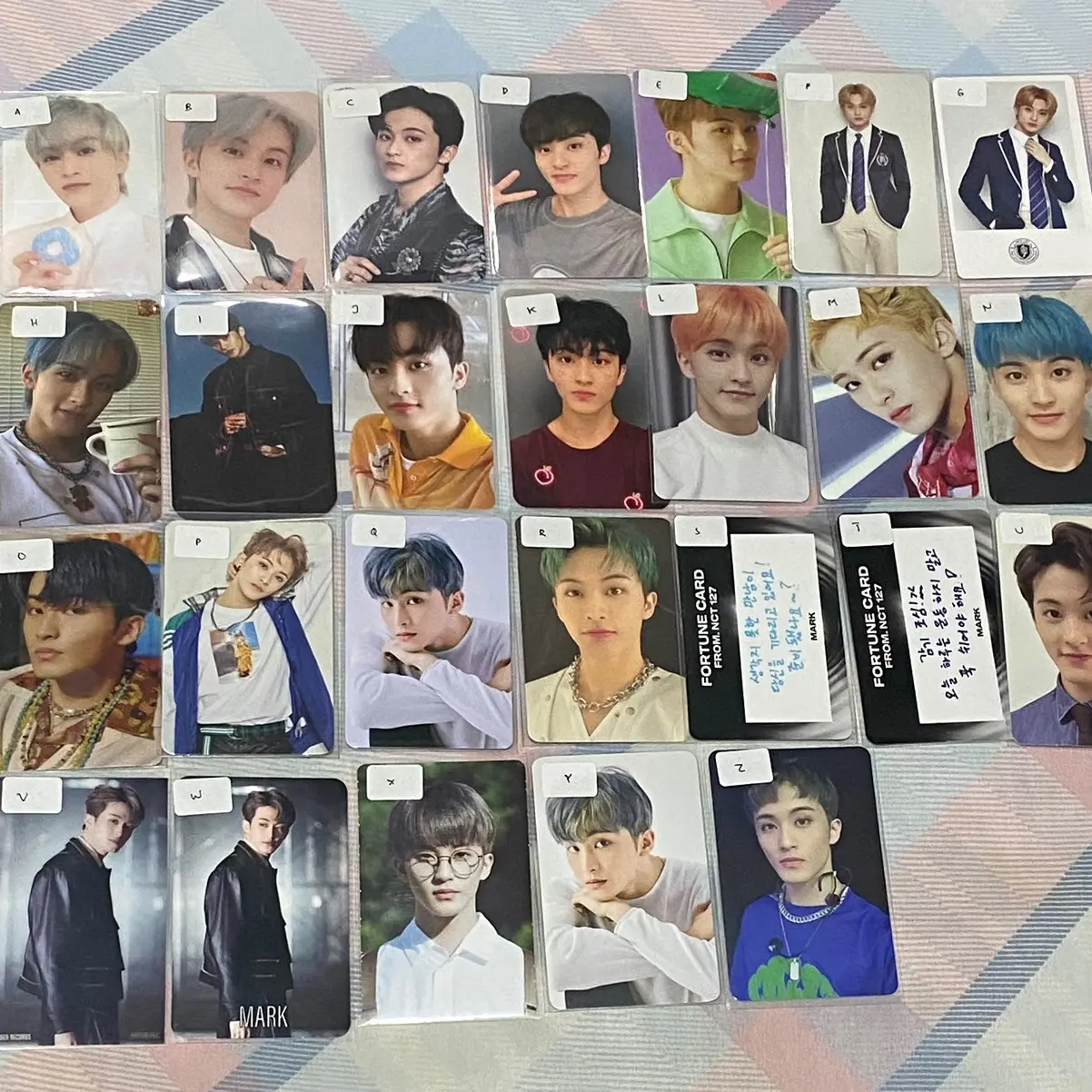 Photocard PC official Mark NCT Dream 127