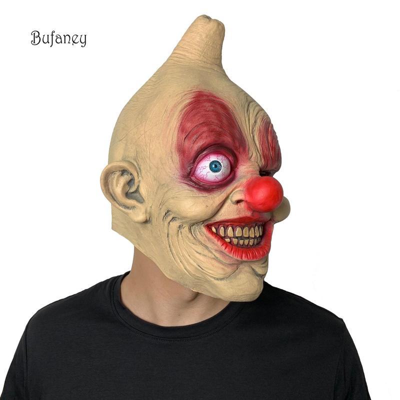 Product Introduction of Devil Facewear, Horror Lightweight Halloween Cosplay Headwear Party Prop for Masquerade 18