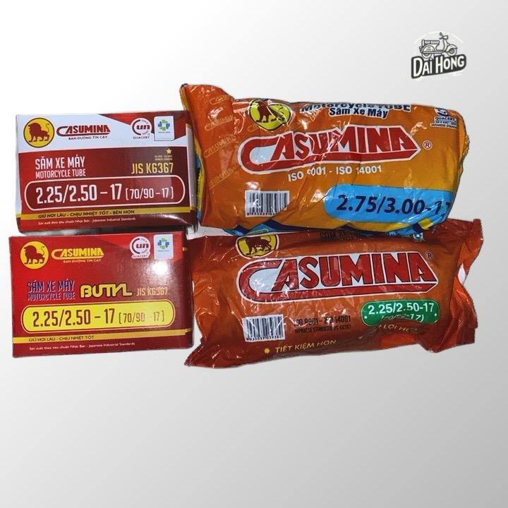  Ruột  Săm  xe máy 2.50-17 và 2.75-17 Casumina xuất xứ Việt Nam - Phụ tùng xe máy - Lốp 