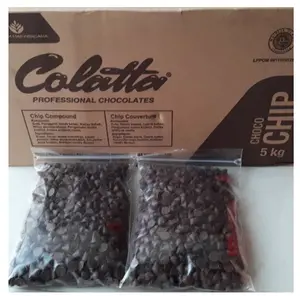 Colatta Chocochip Mini 100gr Compound Mini Choco Chip Collata Kerucut Chocolate Cokelat