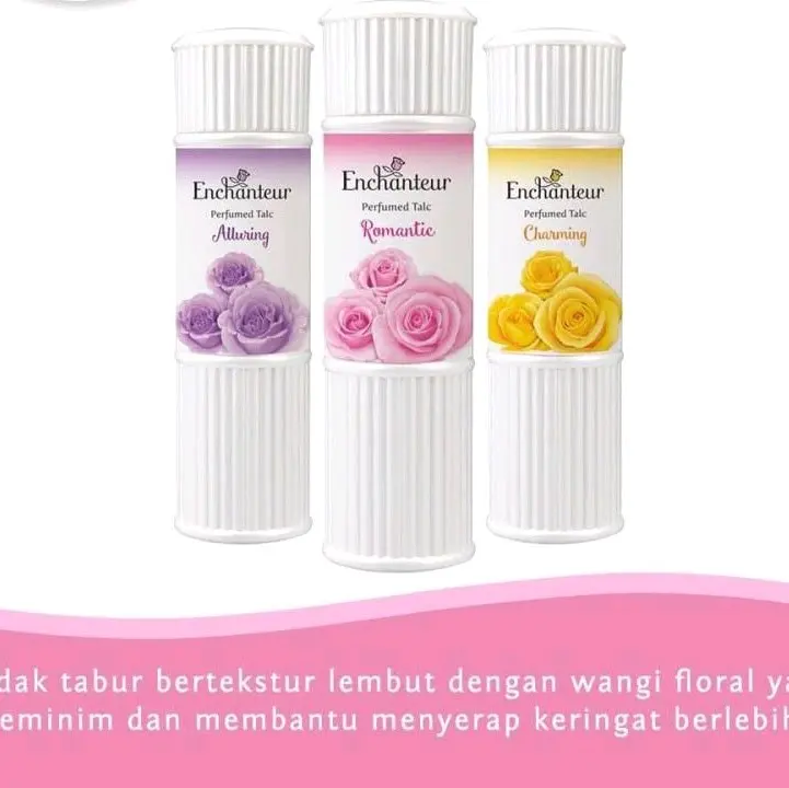 Enchanteur Perfumed Talc Bedak Parfum 200gr 1