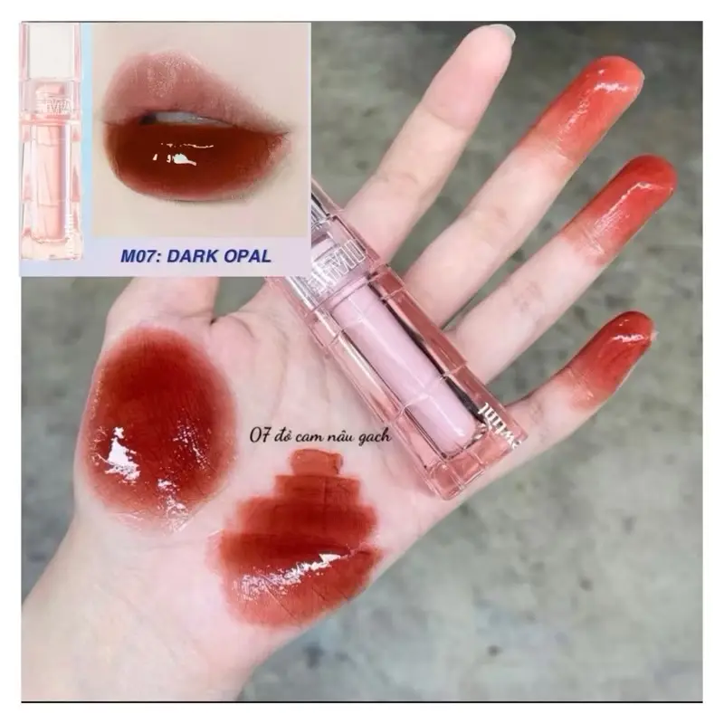 SON KEM BÓNG THẠCH NƯỚC THUỶ TINH MAKEMINE  CHÍNH HÃNG TẶNG QUÀ KÈM 7