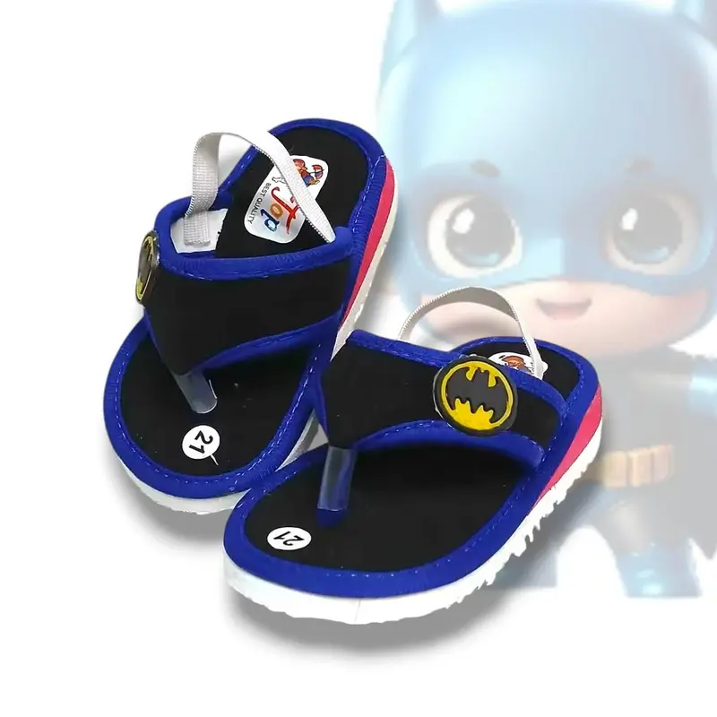 Sandal Bayi Laki-laki Bunyi Cicit Motif Batman Fashion Terbaru Lucu 2