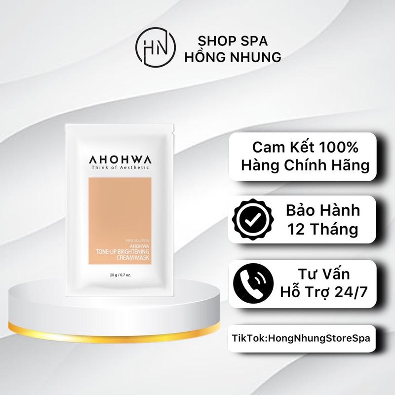   CHÍNH HÃNG  Kem Ủ Trắng Ahohwa First Solution Dưỡng Da Trắng Sáng Tự Nhiên Giảm Thâm Nám 