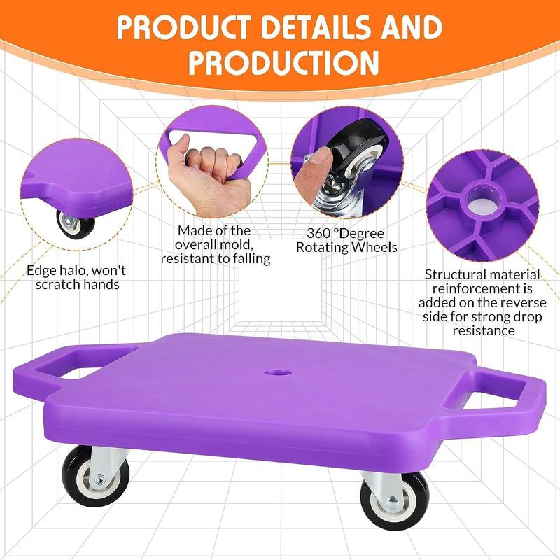 Kids Push Car with Handle, Portable Playground, Gym & Playroom Push Car for Children, Suitable for Indoor & Outdoor Activities, Valentine's Day Gift 8