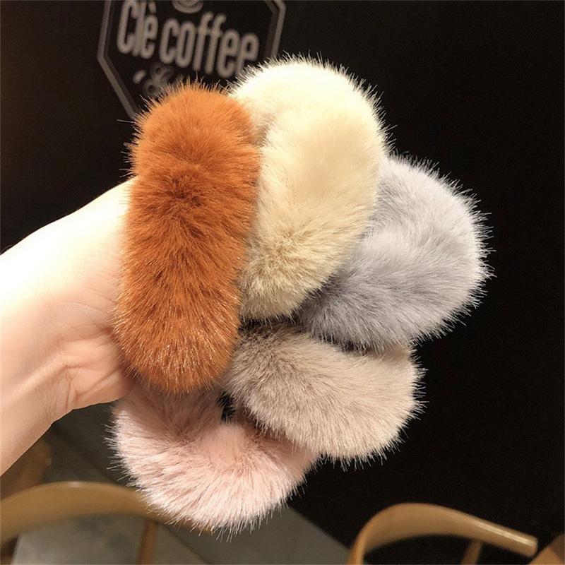 Product Introduction of Scrunchies Nhồi Bông Đơn Giản, Phong Cách Hàn Quốc INS, Dây Buộc Tóc Nhiều Màu Sắc, Màu Trơn Scrunchie Mềm, Nhẫn Tóc, Dây Buộc Tóc Cao Su Co Giãn, 1 Chiếc 18