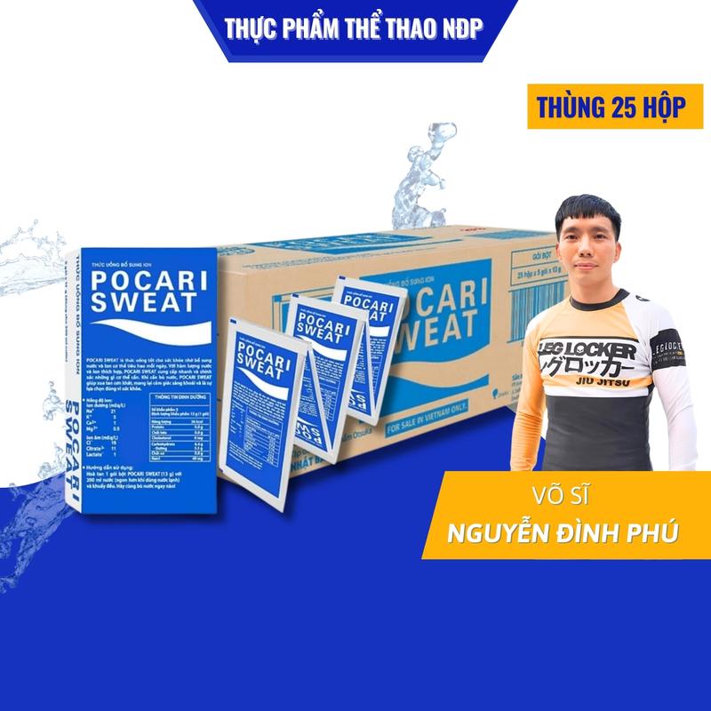 T68 GAMING DATE MỚI 2026 Combo 5 hộp nước uống thể thao POCARI SWEAT dạng bột bổ sung ion bù nước cho cơ thể