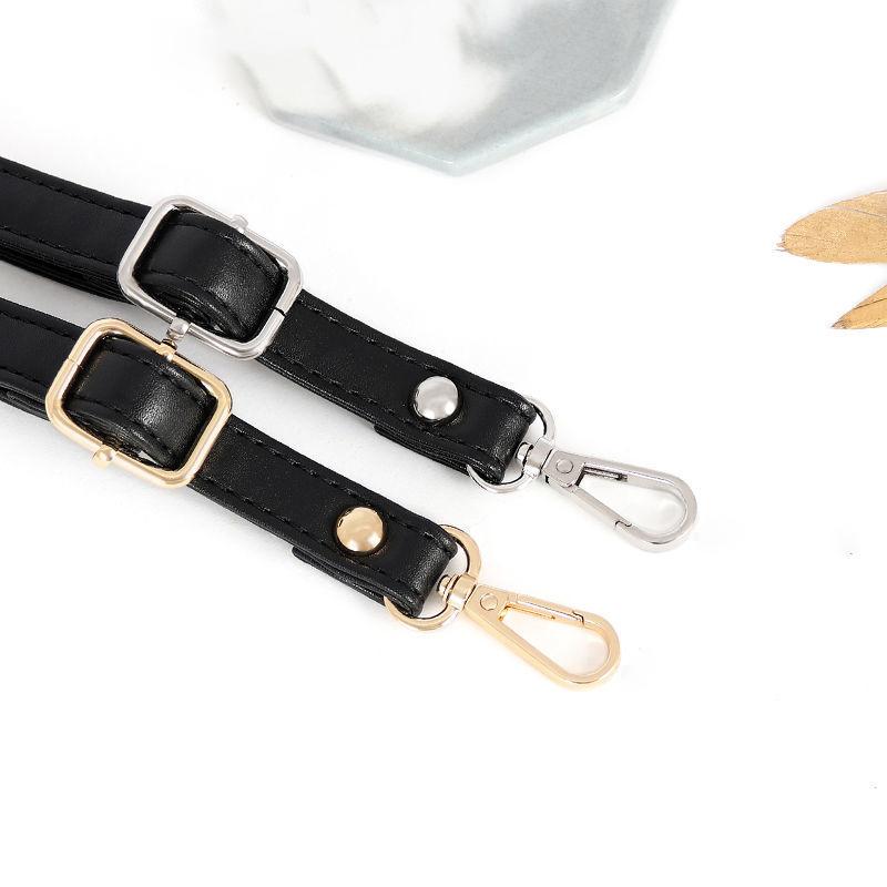 Dây Đeo Vai Bằng Da PU, Dây Đeo Chéo Túi, Dài 130cm, Thắt Lưng Túi Thay Thế Hai Lớp, Khóa Tự Làm, Phụ Kiện Túi, Thời Trang 1