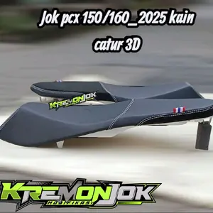 jok pcx 150#jok pcx 160#kain catur#papas tulang #anti jinjit#satu set tinggal pasang