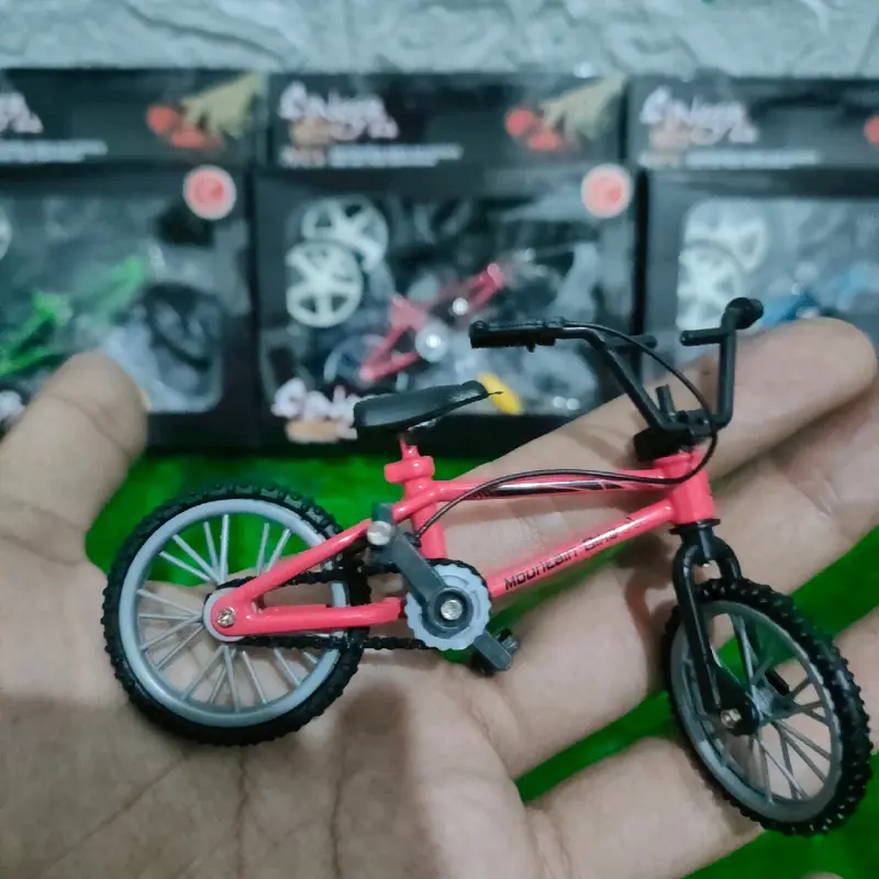 mainan Mini BMX finger - mini finger game bmx - BMX mini finger - mainan BMX JARI - DIE CAST BMX MOUNTAIN BIKE 3