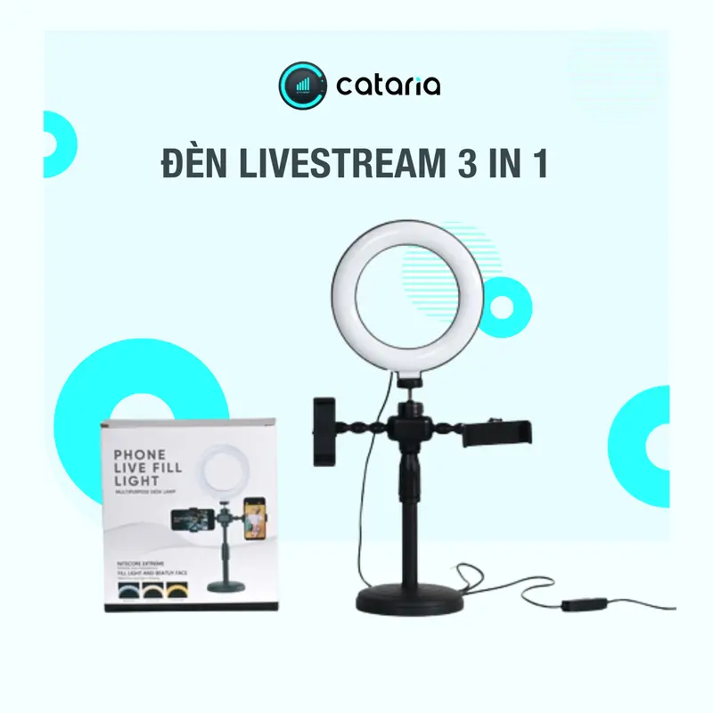 Bộ Mic Livestream Thu  âm Chuyên Nghiệp SM8B và Card M-AUDIO Tặng tai nghe , đèn live  Cataria Store 3