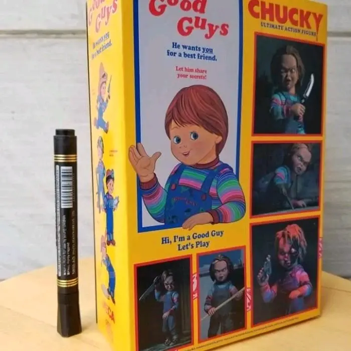 Neca - Good Guys Chucky from movie 4inch action Figure Set Hadiah Cowok 2