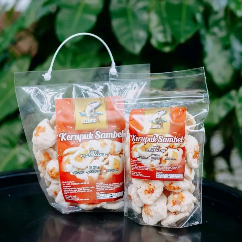 kerupuk sambel 100gram murah enak 1