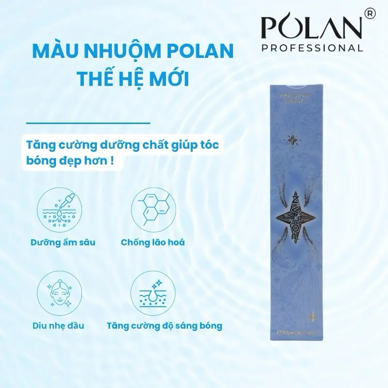 [Chính Hãng] Thuốc Nhuộm Tóc POLAN Quách Tĩnh | 80ml
