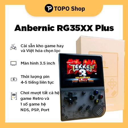 Máy chơi game Anbernic RG35XX Plus - Cài sẵn hệ điều hành Batoceta và kho game hay chọn lọc