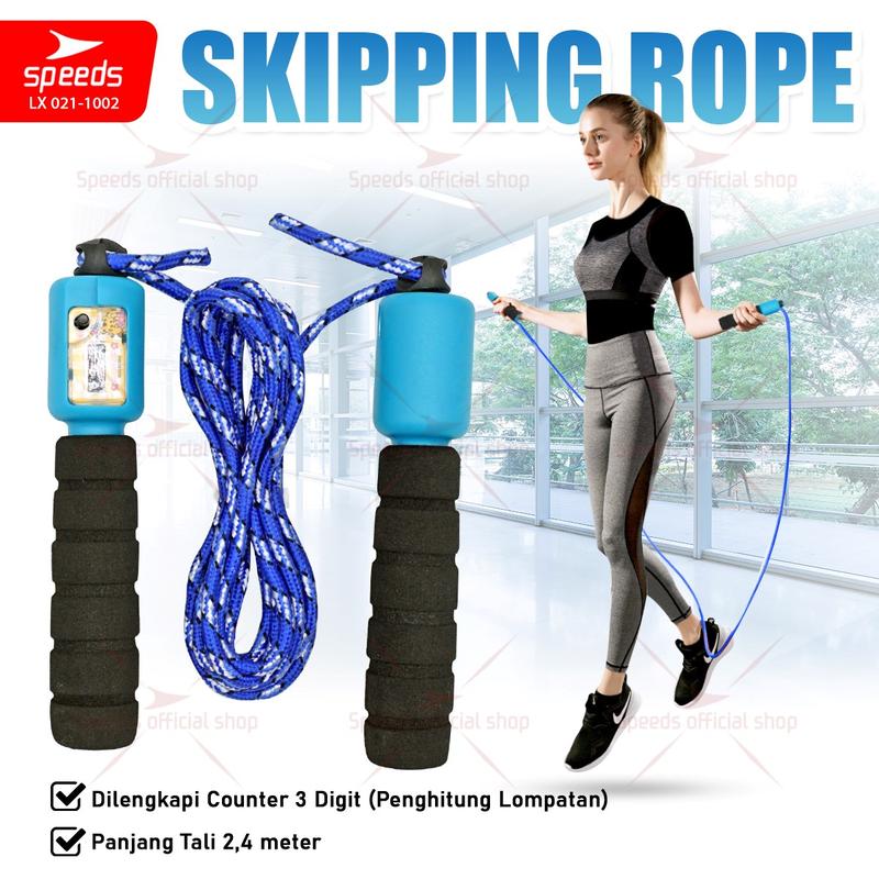 SPEEDS Skipping Lompat Tali Kansen Loncat Tali Digital Jump Rope - Shop ...