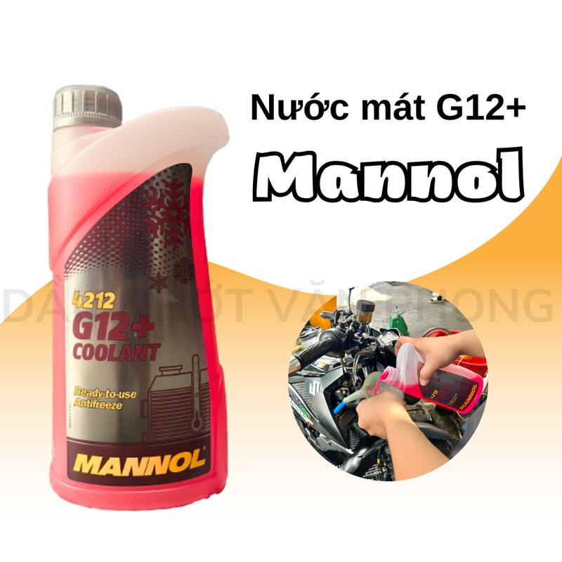NƯỚC MÁT MANNOL G12+ COOLANT 4212 DÀNH CHO XE MÁY