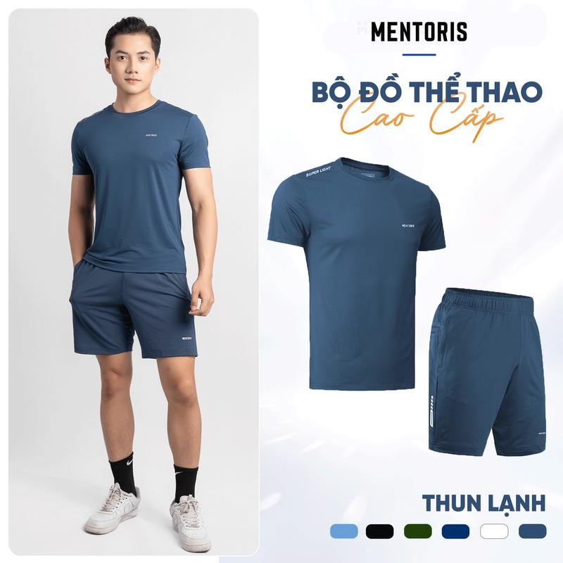 Bộ Đồ Thể Thao Nam Cổ Tròn, Vải Thun Lạnh Thoáng Mát, Co Giãn 4 Chiều Thoáng Mát MBT0103