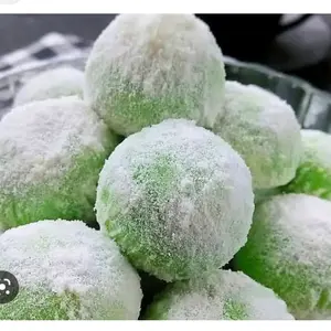 Bola Salju Pandan Cookies toples tabung 600ml