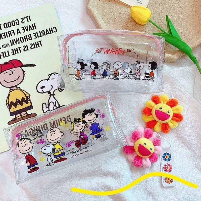 ELBER HL0087 Tas Kosmetik Motif Transparan Pouch Make Up Organizer Bag Serbaguna Y1342 7