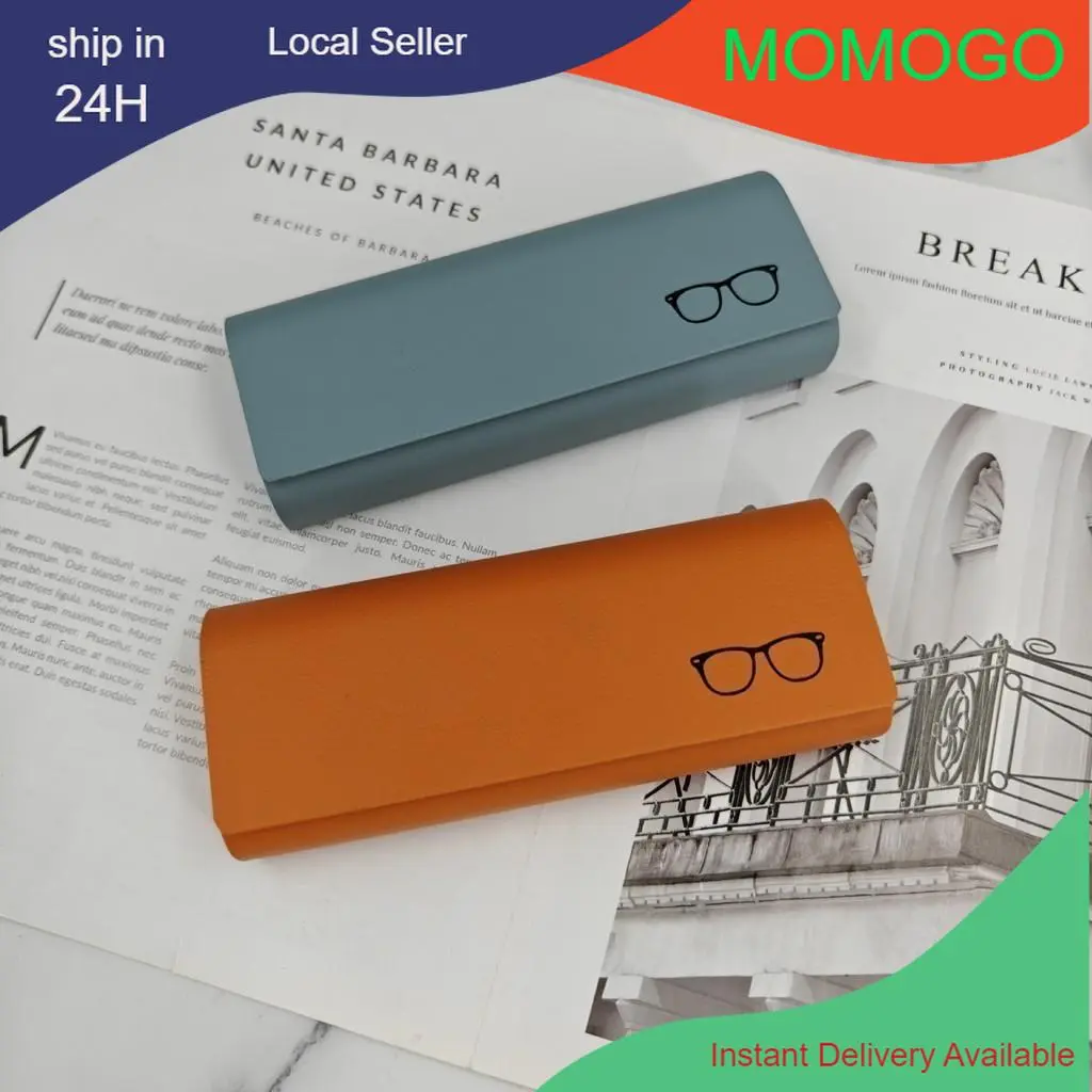 Fashion Glasses Case Unisex Student Portable Eyewear Protector Cover Anti-fall Pressure Storage Box Accessories